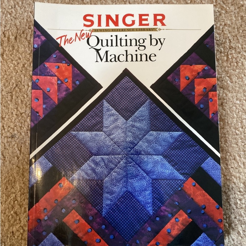 Quilting by Machine Book  singer